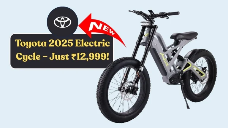 Toyota Electric Cycle – with a 100km